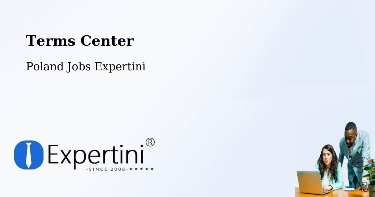 Terms of Service – Kłomnice - Poland Jobs Expertini